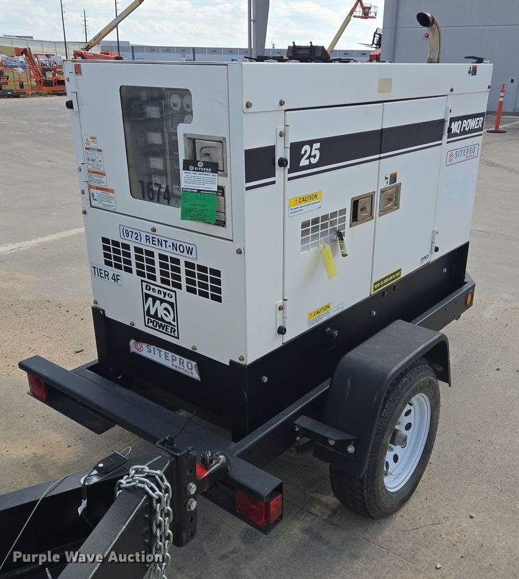 image for item DT5496 2021 Multiquip WhisperWatt DCA25SSIU4F generator