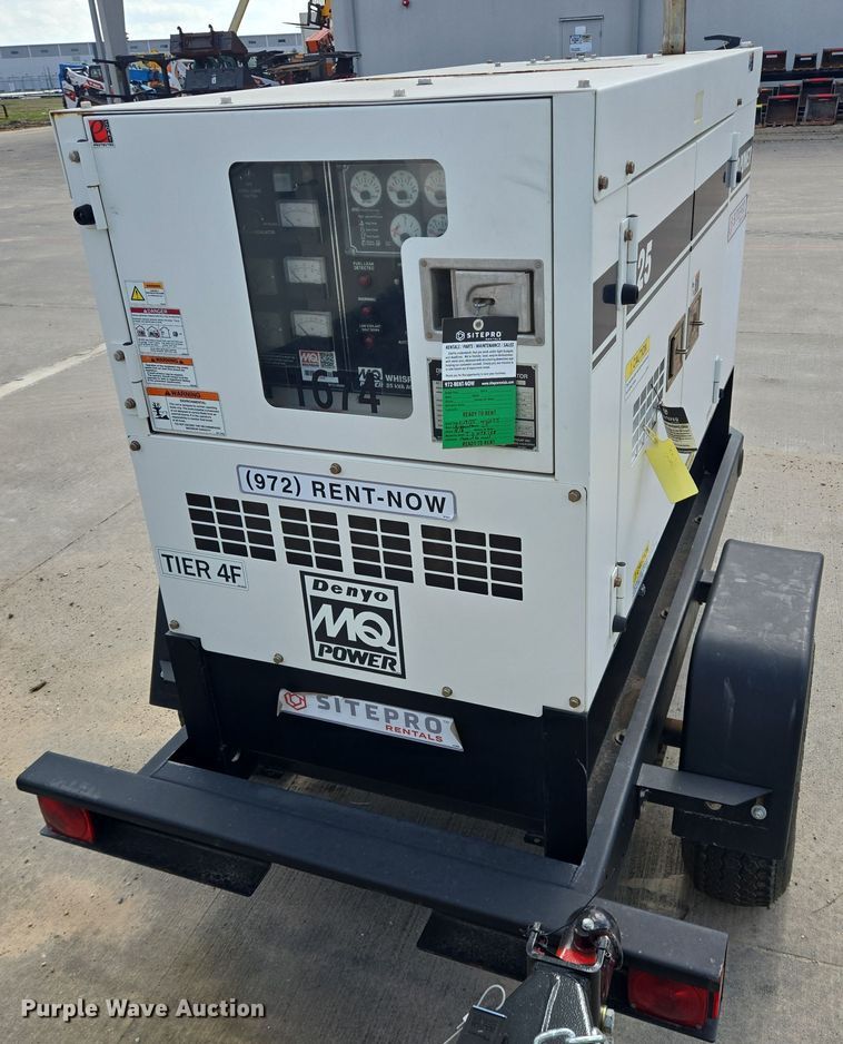 image for item DT5496 2021 Multiquip WhisperWatt DCA25SSIU4F generator