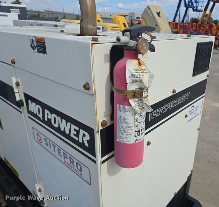 image for item DT5496 2021 Multiquip WhisperWatt DCA25SSIU4F generator