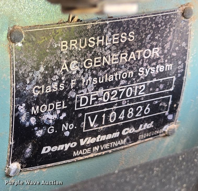 image for item DT5496 2021 Multiquip WhisperWatt DCA25SSIU4F generator