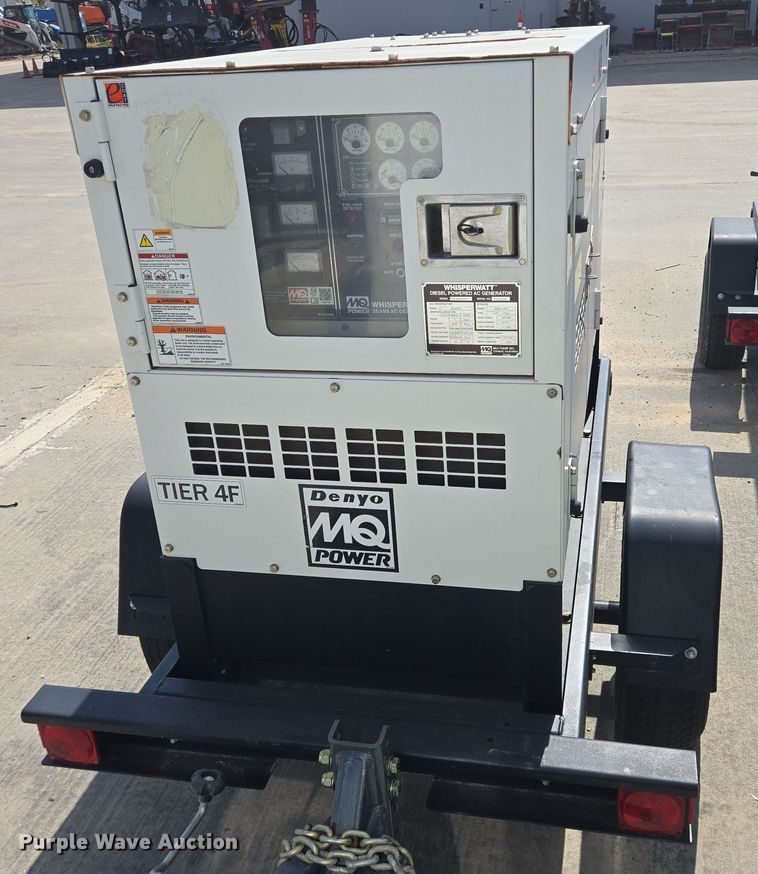 image for item DT5497 2021 Multiquip WhisperWatt DCA25SSIU4F generator