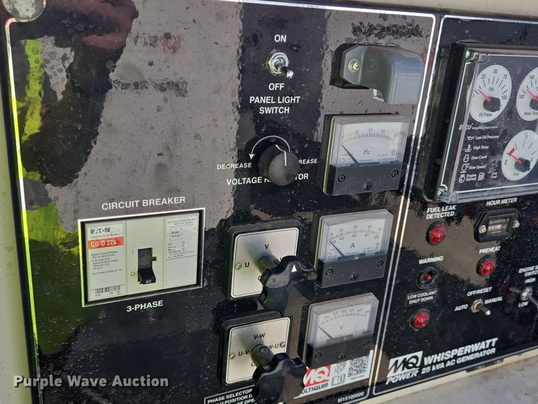 image for item DT5497 2021 Multiquip WhisperWatt DCA25SSIU4F generator