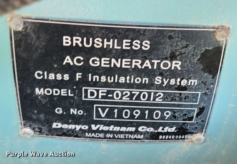 image for item DT5497 2021 Multiquip WhisperWatt DCA25SSIU4F generator