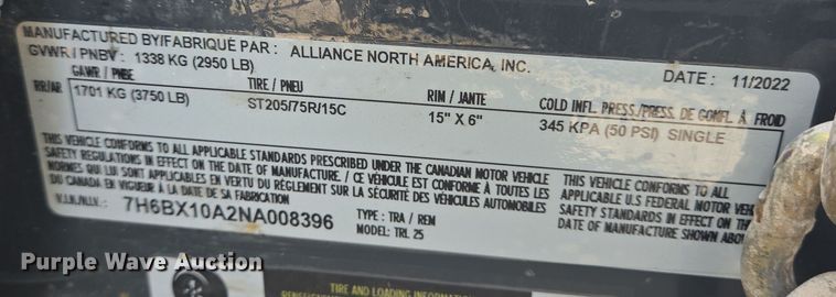 image for item DT5498 2022 ANA Airman SDG25S-8E1 generator