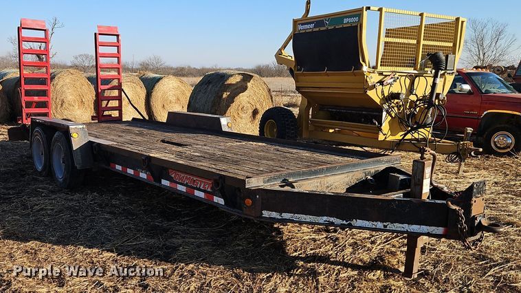 image for item DT7609 2003 TowMaster T14 equipment trailer