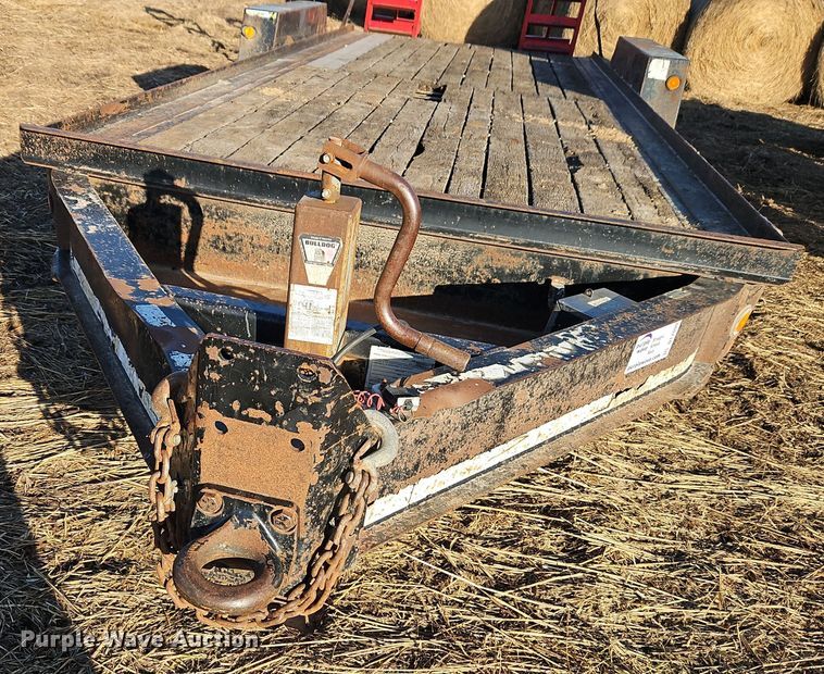 image for item DT7609 2003 TowMaster T14 equipment trailer