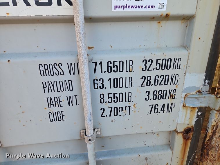 image for item DT7611 CIMC shipping container