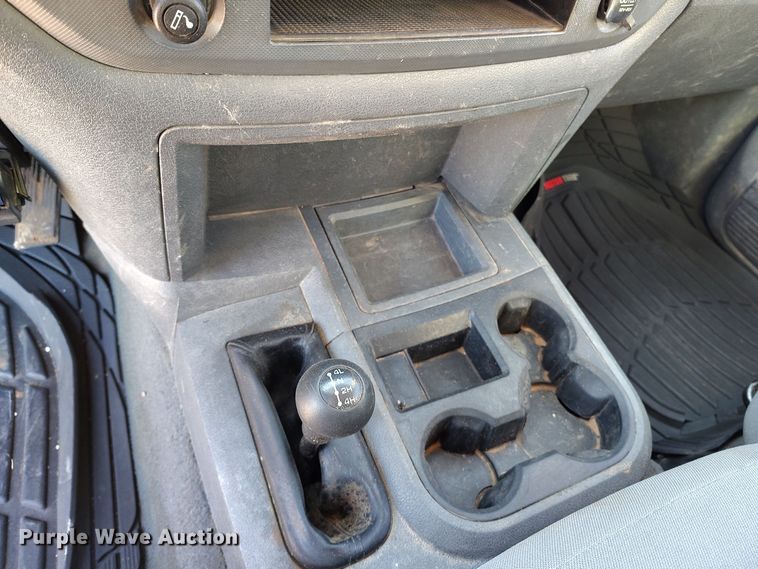 image for item DV6669 2007 Dodge  Ram 2500 Quad Cab flatbed truck