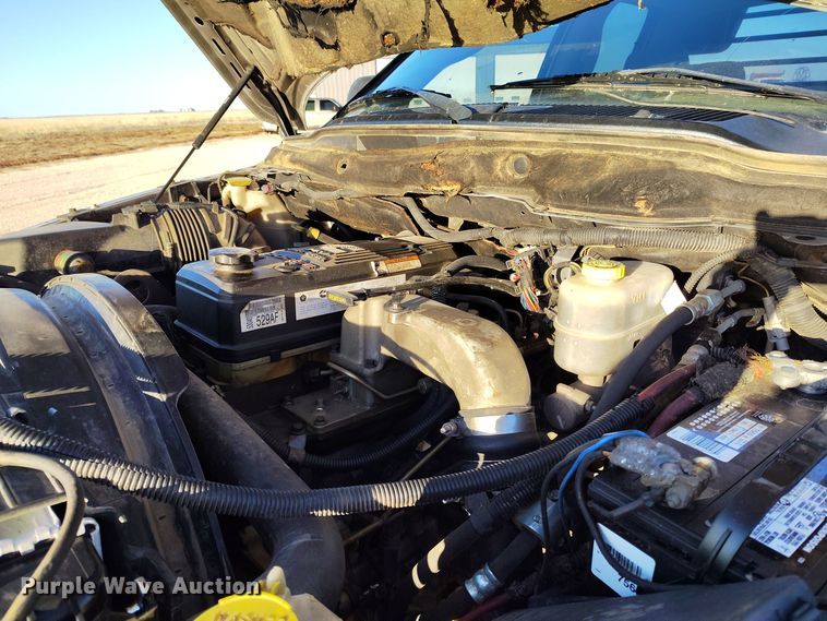 image for item DV6669 2007 Dodge  Ram 2500 Quad Cab flatbed truck