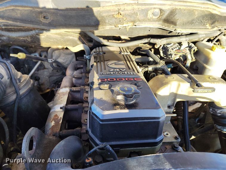 image for item DV6669 2007 Dodge  Ram 2500 Quad Cab flatbed truck