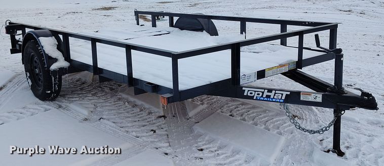 image for item DV6683 2023 TopHat DSA12X77-2.9N-R utility trailer