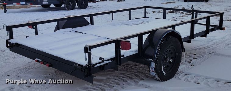 image for item DV6683 2023 TopHat DSA12X77-2.9N-R utility trailer