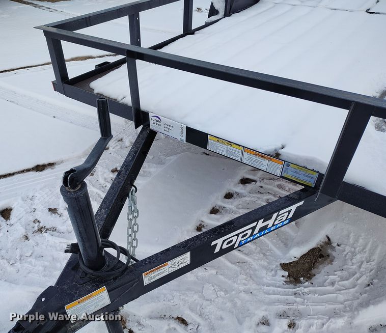 image for item DV6683 2023 TopHat DSA12X77-2.9N-R utility trailer