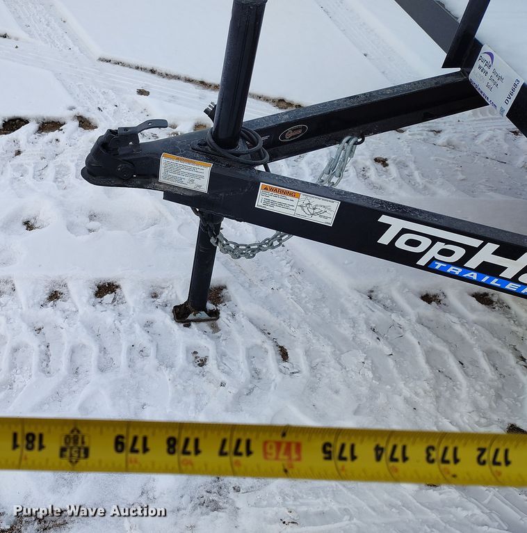 image for item DV6683 2023 TopHat DSA12X77-2.9N-R utility trailer