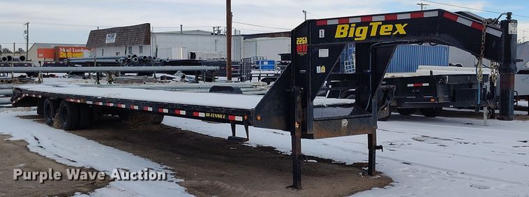 image for item DV6684 2022 Big Tex 22GN-35BK+5MR equipment trailer
