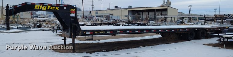 image for item DV6684 2022 Big Tex 22GN-35BK+5MR equipment trailer