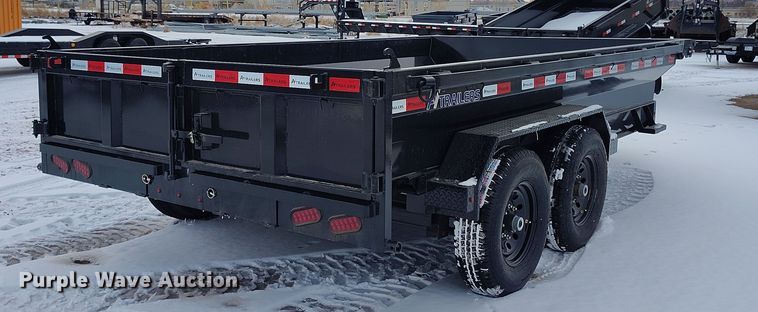 image for item DV6686 2025 Acsend BPDT14 dump trailer