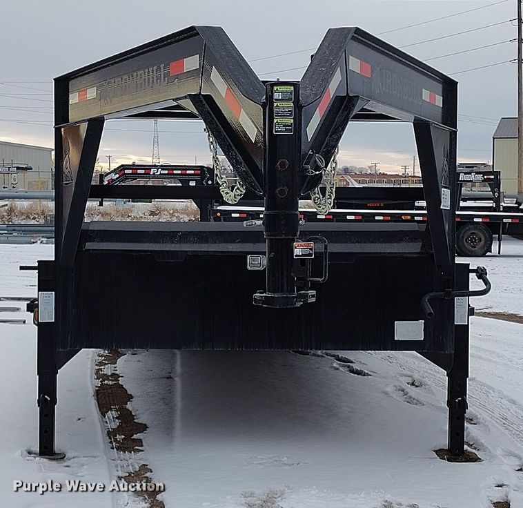 image for item DV6687 2022 Norstar Iron Bull equipment trailer