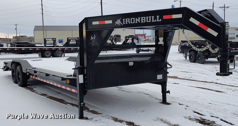 image for item DV6687 2022 Norstar Iron Bull equipment trailer