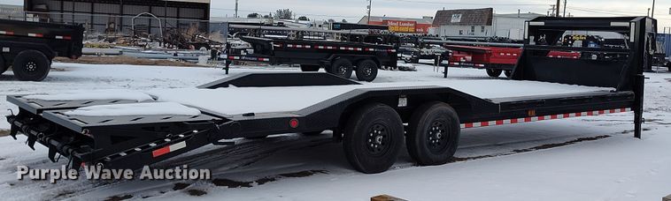 image for item DV6687 2022 Norstar Iron Bull equipment trailer