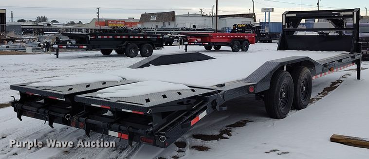 image for item DV6687 2022 Norstar Iron Bull equipment trailer