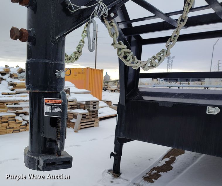 image for item DV6687 2022 Norstar Iron Bull equipment trailer