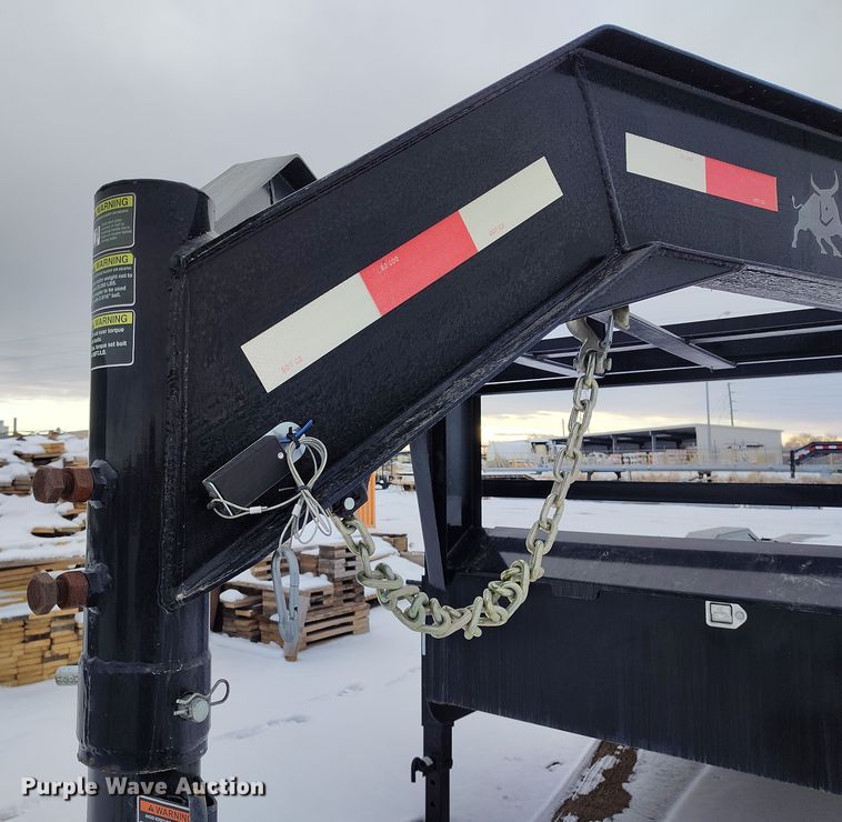 image for item DV6687 2022 Norstar Iron Bull equipment trailer