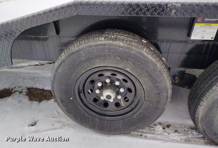 image for item DV6687 2022 Norstar Iron Bull equipment trailer