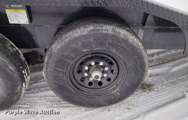 image for item DV6687 2022 Norstar Iron Bull equipment trailer