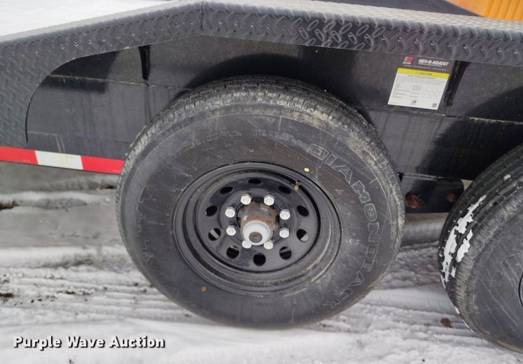 image for item DV6687 2022 Norstar Iron Bull equipment trailer