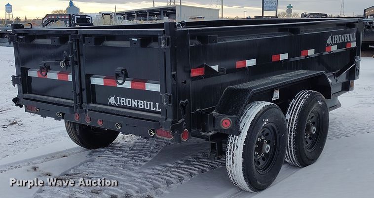 image for item DV6688 2023 Norstar Iron Bull DTB7212 dump trailer