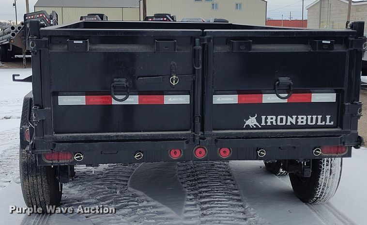 image for item DV6688 2023 Norstar Iron Bull DTB7212 dump trailer