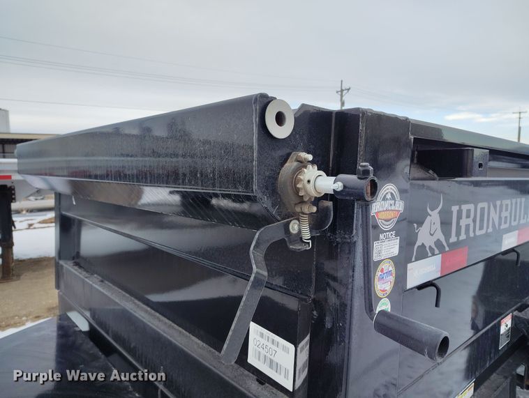 image for item DV6688 2023 Norstar Iron Bull DTB7212 dump trailer