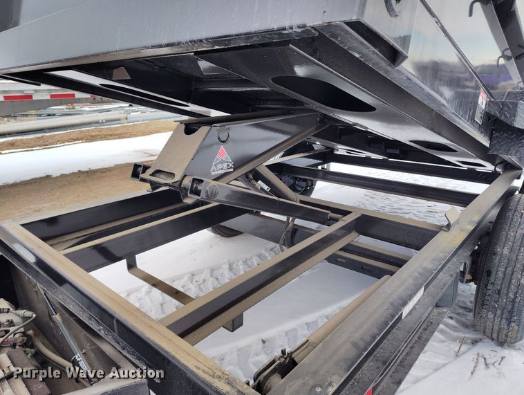 image for item DV6688 2023 Norstar Iron Bull DTB7212 dump trailer