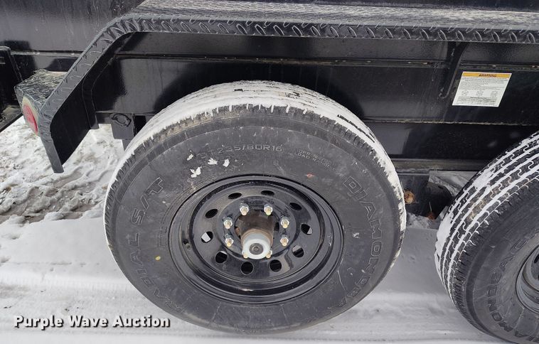 image for item DV6688 2023 Norstar Iron Bull DTB7212 dump trailer