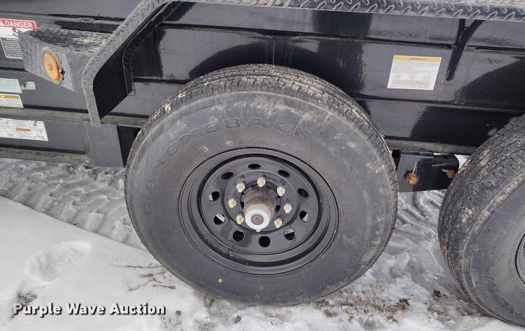 image for item DV6688 2023 Norstar Iron Bull DTB7212 dump trailer