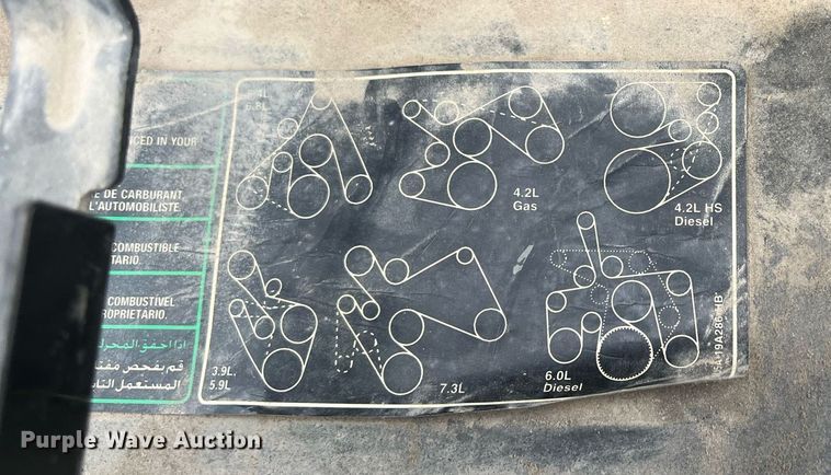 image for item DW2856 2003 Ford F450 Super Duty Crew Cab flatbed truck