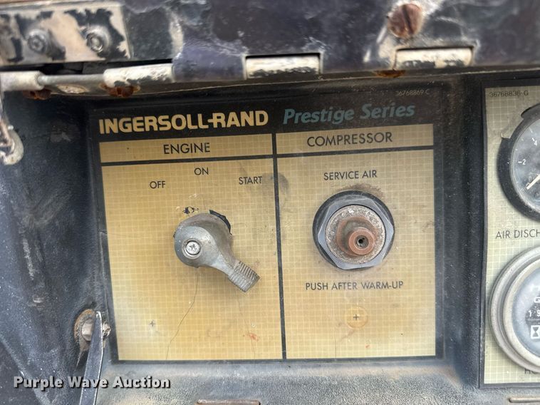image for item EC3472 Ingersoll Rand P185CWJD air compressor
