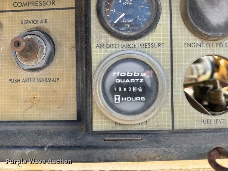 image for item EC3472 Ingersoll Rand P185CWJD air compressor