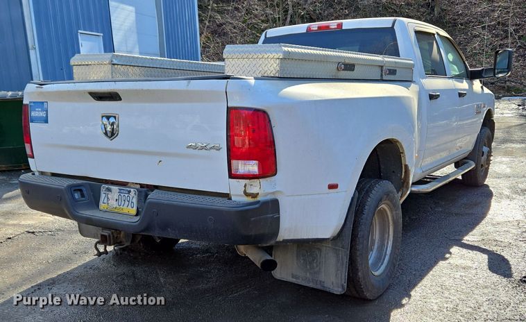 image for item EC3987 2014 Dodge Ram 3500 Crew Cab pickup truck