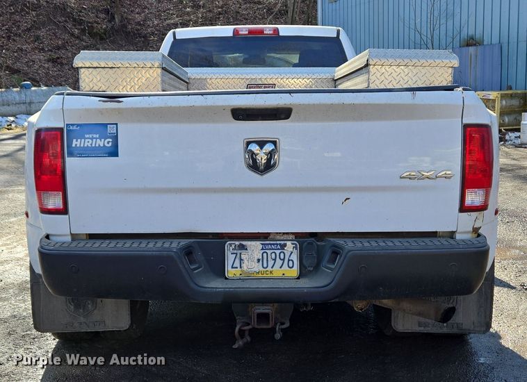 image for item EC3987 2014 Dodge Ram 3500 Crew Cab pickup truck