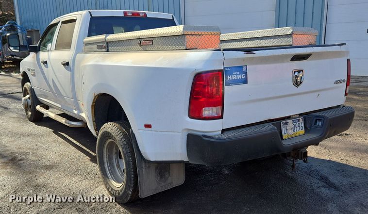 image for item EC3987 2014 Dodge Ram 3500 Crew Cab pickup truck
