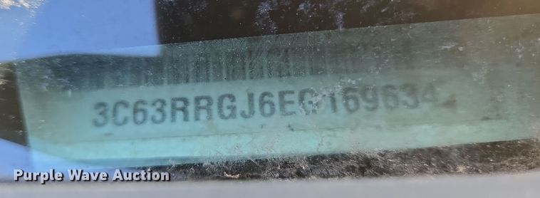 image for item EC3987 2014 Dodge Ram 3500 Crew Cab pickup truck