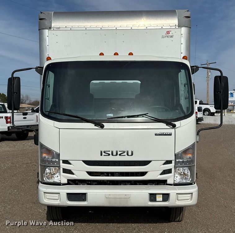 image for item ED5509 2020 Isuzu NPR XD box truck