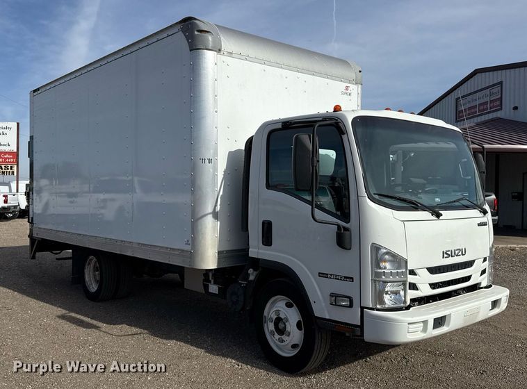 image for item ED5509 2020 Isuzu NPR XD box truck