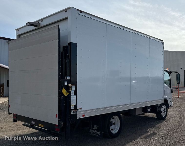 image for item ED5509 2020 Isuzu NPR XD box truck