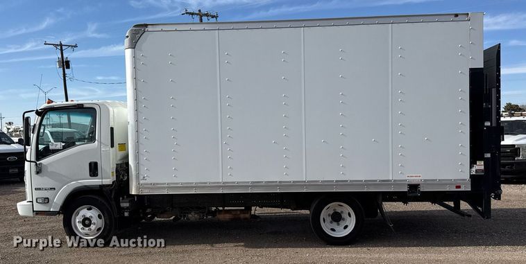 image for item ED5509 2020 Isuzu NPR XD box truck