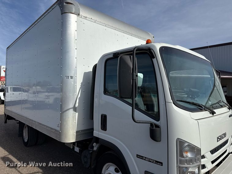 image for item ED5509 2020 Isuzu NPR XD box truck