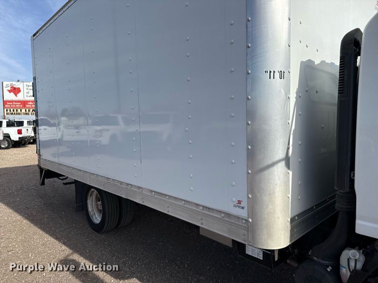 image for item ED5509 2020 Isuzu NPR XD box truck