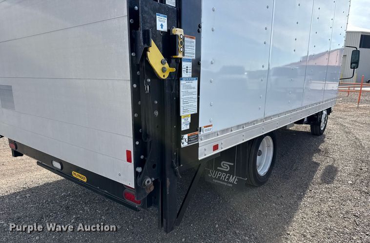 image for item ED5509 2020 Isuzu NPR XD box truck